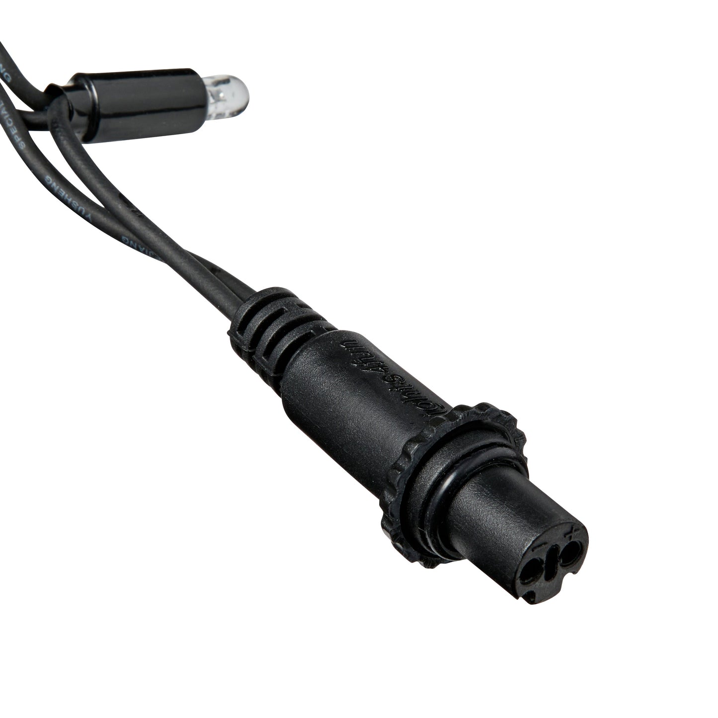 Pro Connect 5m 50 Traditional Warm White Connectable String Lights Black Cable