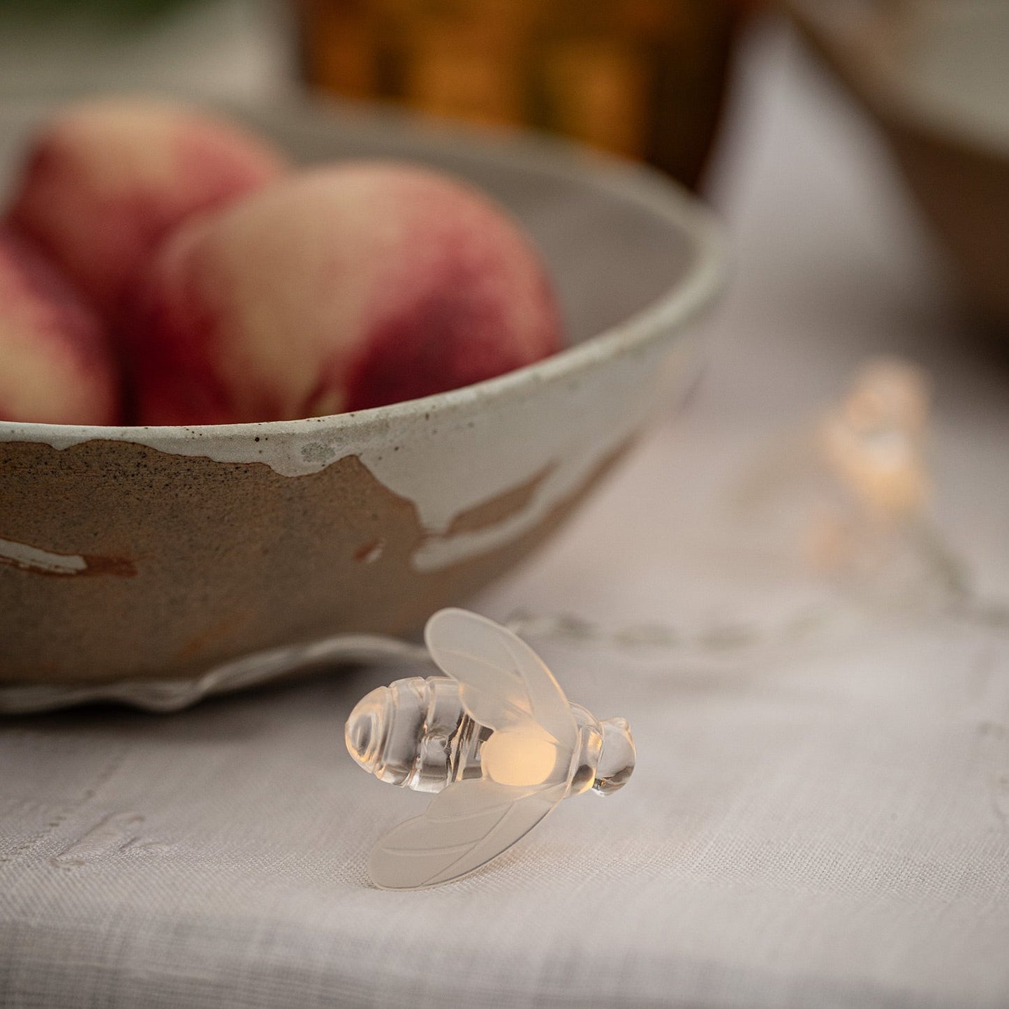 20 Bee LED Solar Fairy Lights