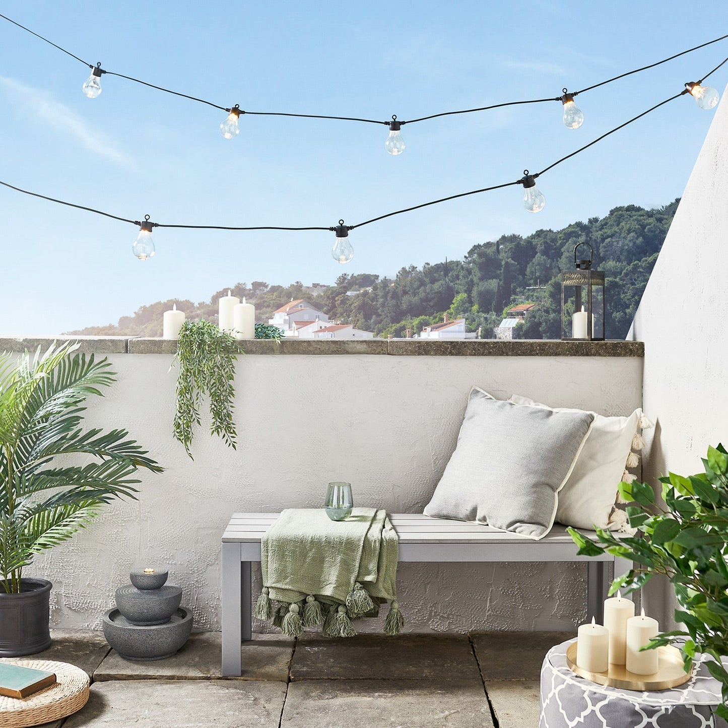 Core Connect 5m 10 Warm White Connectable Festoon Lights