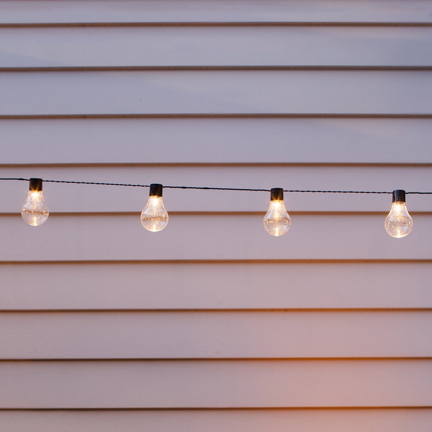 20 Warm White Carnival Solar Festoon Lights